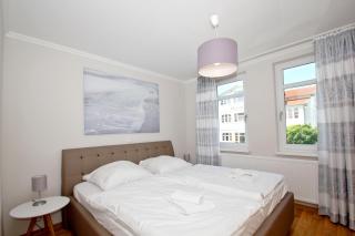 mit Meerblick und Balkon, gratis Nutzung vom AHOI Erlebnisbad und Sauna in Sellin - Meeresblick FeWo 26 - Göhren - 2