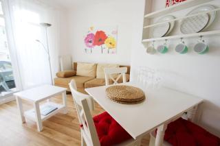 Terrasse, gratis Nutzung vom AHOI Erlebnisbad und Sauna in Sellin - Meeresblick FeWo 32 - Göhren - 4