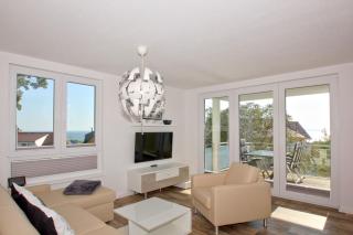 mit Meerblick und Balkon, gratis Nutzung vom AHOI Erlebnisbad und Sauna in Sellin - Meeresblick FeWo 64 - Göhren - 6