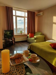 Студія з неймовірним краєвидом біля м Лівобережна ліфт інтернет працює - 7