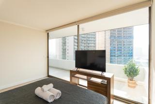 Arauco Wood - 2BR, Parking, Wifi, Mall & Pool - Santiago - 8
