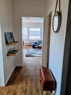 Panorama, Heimathafen 17 - Ferienwohnung mit Balkon - direkt am Strand - Wangerooge - 5