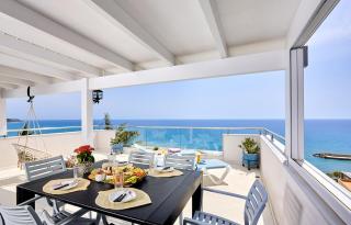 Breathtaking sea view flat in south Crete - 1