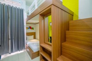 Comfort Studio with Bunk Bed at Dave Apartment By Travelio - 3