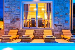 Moderne Istrische Steinvilla - 4 Sterne mit privatem, beheizbaren Pool & Meerblick - Kavran - 3