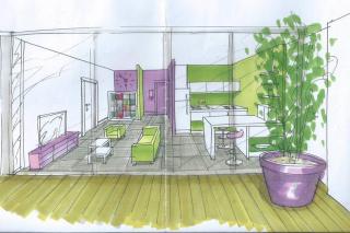 loft avec parking et terrasse - 3