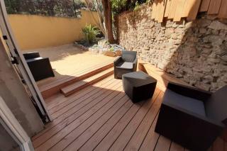 STUDIO RENOVE RDC TERRASSE + EXTERIEUR PAYSAGE - 9