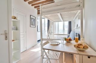 Stylish Mezzanine Studio in the Heart of Paris 3F - París - 0