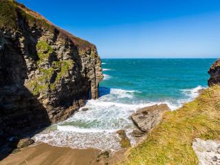 Polrunny Farm Elderberry Cottage with sea view - Boscastle - 1