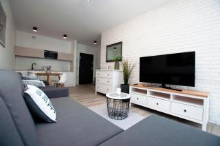 Apartament IKAR z widokiem na morze w kompleksie Platinium Rewal - 0