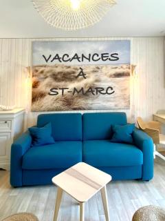 Appartement t2 , bord de mer, accès direct plage - Saint-Nazaire - 0