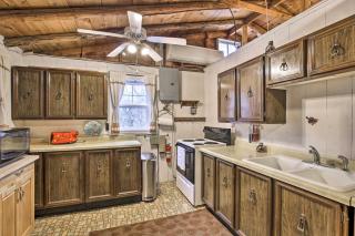 Lakefront 1930s Log Cabin with Dock and Fire Pit! - Rice Lake - 4