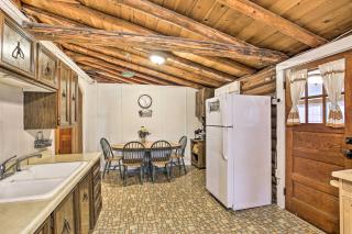 Lakefront 1930s Log Cabin with Dock and Fire Pit! - Rice Lake - 3