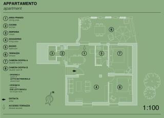 CASA VACANZE MONEGLIA 2 CAMERE con TERRAZZA nel VERDE - 5