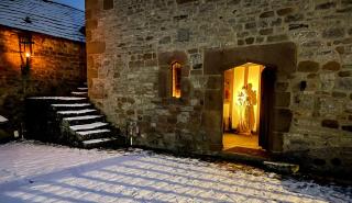 Derbyshire Chapel for 6 at Harthill Hall private hot tub 8am - 10pm plus private daily use of indoor pool and sauna 1 hour - 4