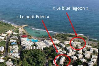 Le blue lagoon - studio vue sur mer - Piscine et plage - Saint-François - 5