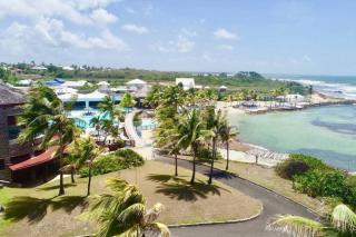 Le blue lagoon - studio vue sur mer - Piscine et plage - Saint-François - 4