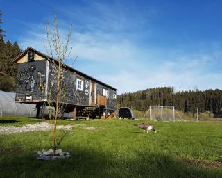 Living Legends - Tiny House auf den Wiesen der Edermühle - 9