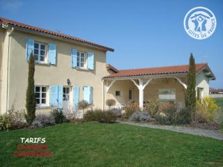 Belle maison de campagne avec piscine, 4 chambres, jardin et terrasse près de Montbrison - FR-1-496-48 - Chalain-le-Comtal - 0
