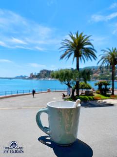 WELCOME RIVIERA - AL CASTELLO-VISTA MARE -ROMANTICO e CENTRALE a 20 METRI DAL MARE-toll parking at 15 euro per day to be booked in advance -subject to availability - Rapallo - 5