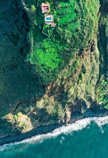Secluded Sunset Villa on Cliff & 180 Degree Ocean Views - Fajã da Ovelha - 8