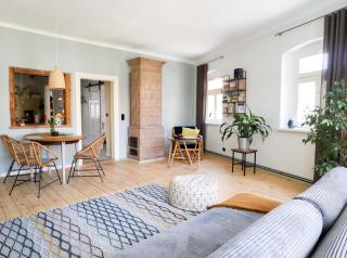 Ferienwohnung Gustav Kaiser Apartment - 60qm Design Fewo Zittauer Gebirge - Unterkunft in historischer Altstadt im Dreiländereck - Zittau - 0