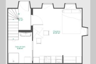 Studio neuf 001 proche gare TGV, A36 et Hôpital - 4