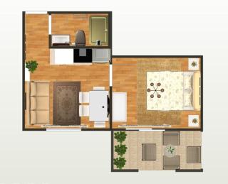 Rita Apartments - Charming Apartment 2plus2 PartialSeaView - Tučepi - 4