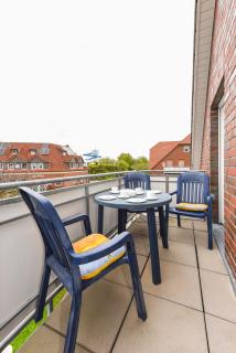 Ferienwohnungen mit Balkon im Haus Seekieker - Bensersiel - 3