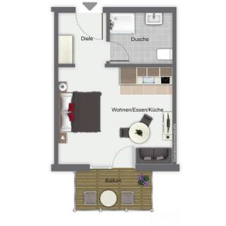 Strandvilla Krabbe Wohnung 11 - Boltenhagen - 2
