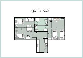 3A Chalet 2 bed rooms without lounge garden view 114 at Green Beach - El Alamein - 0