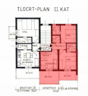 Apartment in Banjol with sea view, terrace, air conditioning, WiFi (4883-2) - Banjol - 2