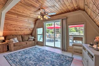 Lakefront Rocky Mount Cabin with Dock and Kayaks! - 8