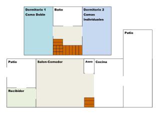 Semi-detached Adosado con Encanto -130 m2 - WiFi 600 Mb - Piscina Comunitaria - Patio Privado - Torremolinos - 5