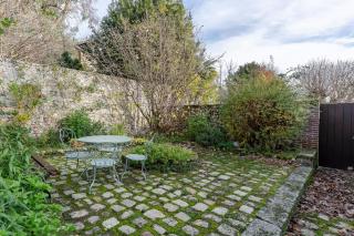 "couleur corail" studio with fireplace - city center - Honfleur - 9