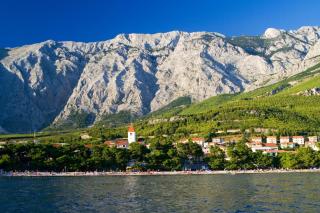 Apartment in Brist with sea view, balcony, air conditioning, WiFi 641-1 - 1