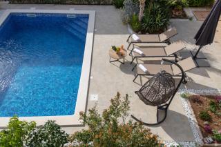 Villa Sun Garden - 4 star villa with heated swimming pool, quiet bay, BBQ, 50m from the sea - Milna - 6