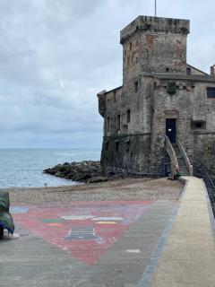 WELCOME RIVIERA - AL CASTELLO-VISTA MARE -ROMANTICO e CENTRALE a 20 METRI DAL MARE-toll parking at 15 euro per day to be booked in advance -subject to availability - Rapallo - 3