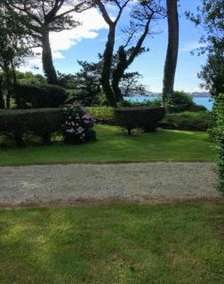 Les Hortensias grande tente familiale deux chambres et séjour vue mer sur camping nature - Plestin-les-Grèves - 1