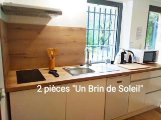 2 pièces "Le Brin de soleil" Gites appart 'hôtel L'ECHAPPEE BELLE D'AUBENAS Logement 1 sur 3 - Aubenas - 6