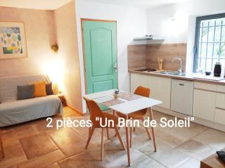 2 pièces "Le Brin de soleil" Gites appart 'hôtel L'ECHAPPEE BELLE D'AUBENAS Logement 1 sur 3 - Aubenas - 3