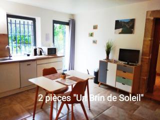 2 pièces "Le Brin de soleil" Gites appart 'hôtel L'ECHAPPEE BELLE D'AUBENAS Logement 1 sur 3 - Aubenas - 7