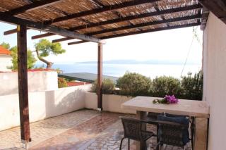 Apartment in Pisak with sea view, terrace, air conditioning, WiFi (3817-1) - Pisak - 0