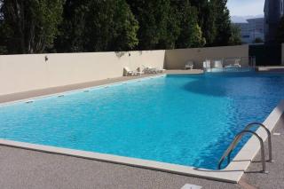 Studio, terrasse, piscine, plage, Les Minimes - 0