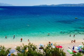 Studio Apartment in Duce with Sea View, Balcony, Air Conditioning, Wi-Fi (3425-8) - Duće - 5