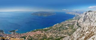 Studio Apartment in Brela with Sea View, Terrace, Air Conditioning, Wi-Fi (3524-4) - 8