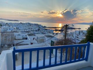 Elenitas Town House with veranda and sea view - Mykonos-stad - 0