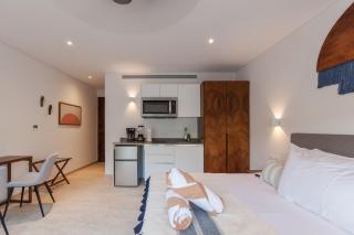 Estudio Tranquilo en La Veleta con Jardín, Alberca, Gimnasio y Cerca del Centro de Tulum A111 - Tulum - 7