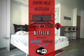 Gîtes de l'isle Centre-Ville - WiFi Fibre - Netflix, Disney, Amazon - Séjours Pro - Château-Thierry - 8