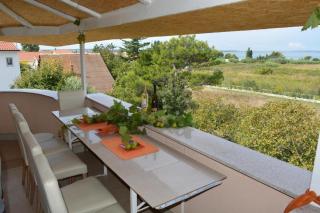 Apartment in Vrsi with sea view, terrace, air conditioning, Wi-Fi (4824-7) - 0